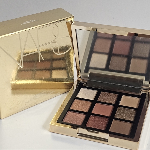 Nars Uninhibited Eyeshadow Palette makeup beauty new matte shimmer metallic